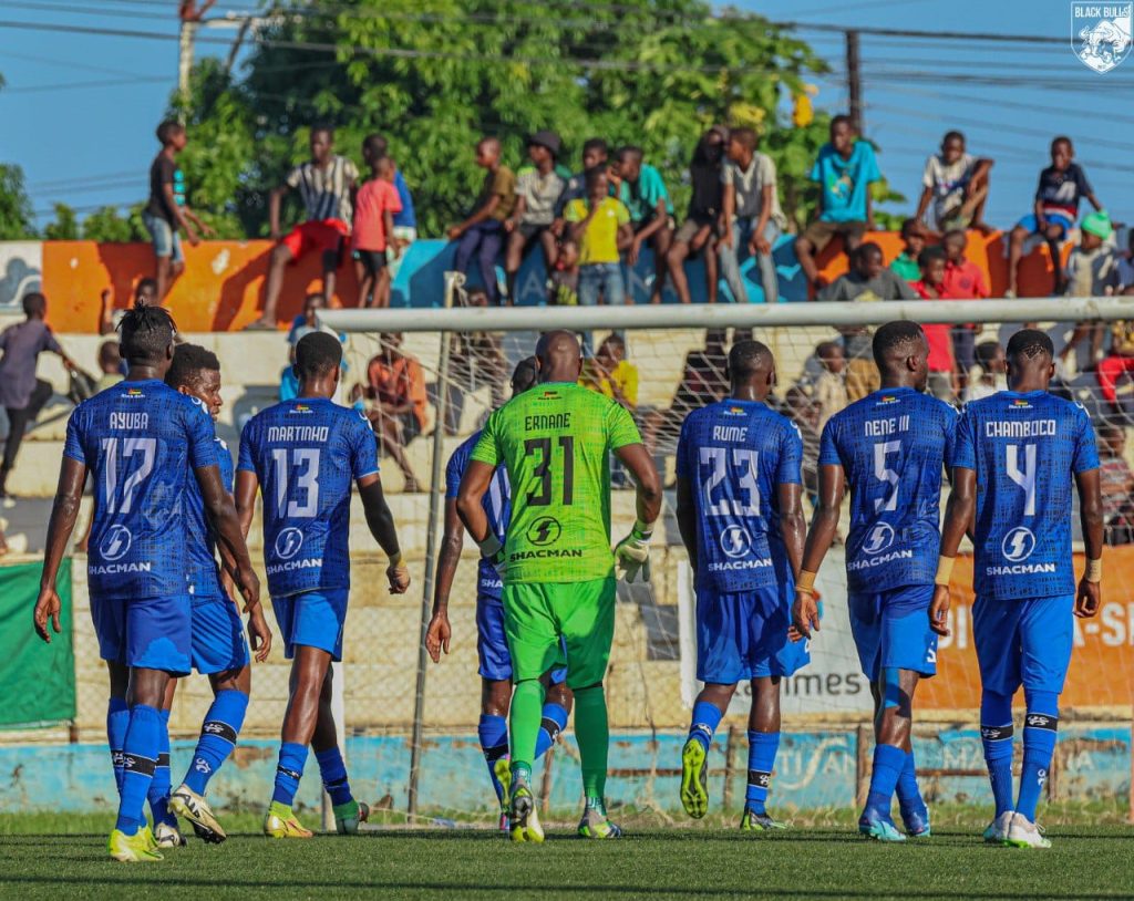 Moçambola: Black Bulls goleia Baia de Pemba e isola-se provisoriamente ...